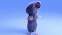 create a cartoon 3d character with fur and rig