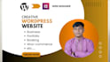 create a responsive wordpress website for you