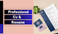 deliver professional cv and resume writing services
