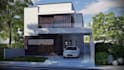 design residential exterior and do 3d rendering