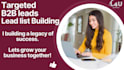 do targeted b2b lead generation and lead list building