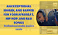 be your male rapper to rap to your afrobeat, hiphop, rnb song