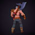 model a 3d character for games and films