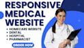 create medical website home care website dental medical hospital
