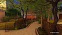 create roof top backyard garden firm house design realistic visualization