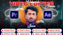 do professional video editing using adobe premiere pro and after effects