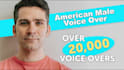 do a natural american male voice over for radio or TV