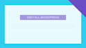 install wordpress ,setup and do customization in 1 hour