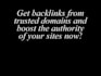 create 12 EDU profile backlinks on PR9 and PR8 domains and ping them package1