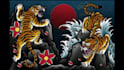 do awesome illustration in traditional japanese tattoo style
