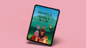 animate your ebook in a realistic mobile mockup video