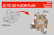 make a 3d sketchup model from your plan or sketch