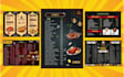 design modern menu restaurant menu digital menu