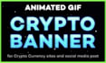 create an animated GIF crypto banner