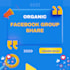 share your facebook post to active niche targeted groups