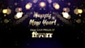 create christmas or new year greeting video