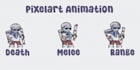 make pixel art characters and animations for your games