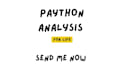 perform data analysis and visualization with python pandas
