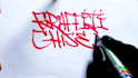 make graffiti chisel handstyle lettering tags in 24 hours