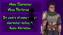 deliver a male voice over