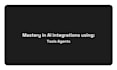 do an ai agent automation created with n8n
