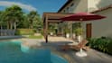 design your backyard, garden, patio and present 3d rendering