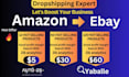 do amazon to ebay dropshipping listings