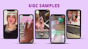 create lifestyle user generated content, photos, videos, ad