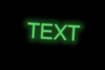 make a custom text without background for your banner