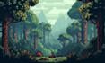 design retro pixel art tilesets backgrounds environments for indie rpg game