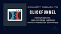 connect domain and subdomain to clickfunnel