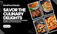 create restaurant booking and food delivery website