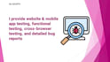 do manual QA testing of ecommerce and erp applications