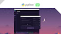 create a python desktop app with a modern gui using pyqt