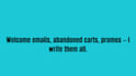 write persuasive sales emails and abandoned cart copy