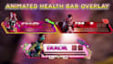 design customized apex legends healthbar stream overlay