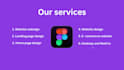 create website redesign,landing page, home page, in figma
