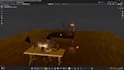 create a scene based on your imagination in blender