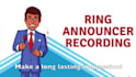 record a boxing or mma ring announcer intro