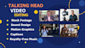 do expert talking head video editing for youtube channels