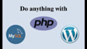 be full stack web developer for your projects with HTML CSS and PHP mysql