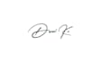 create a creative signature logo animation