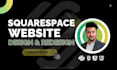 design, redesign squarespace website or build squarespace website development