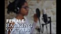 add female backing vocals, harmonies to your song