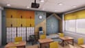 3d game VR environment,VR training scene,escape room,unity vr,classroom,vr world