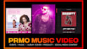 do music promo video for instagram or youtube