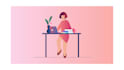 design an amazing flat vector illustration for webs and apps