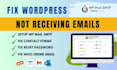 fix wordpress email issues, smooth delivery for contact form 7, password resets