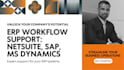 handle all your task in netsuite, sap, ms dynamics