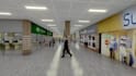 create 3d modelling and rendering of shopping malls